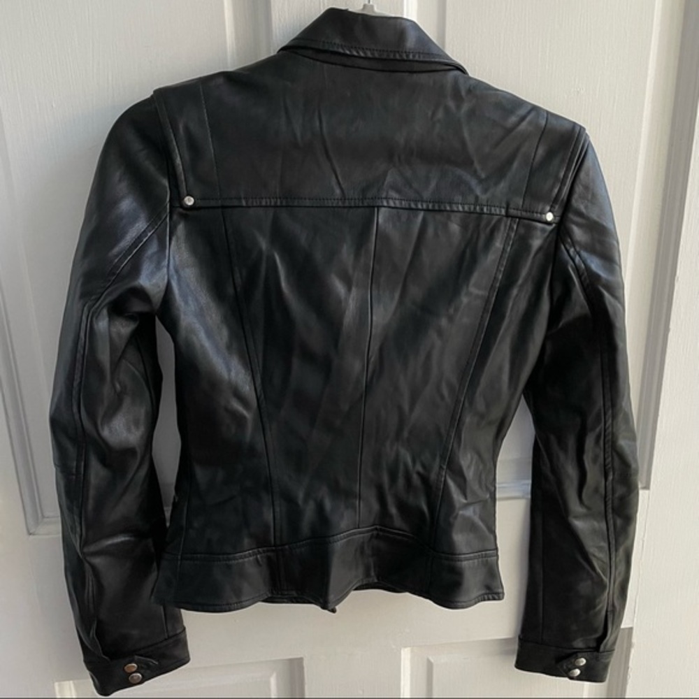 Zara t r f Outerwear Biker Jacket - Picture 5 of 9
